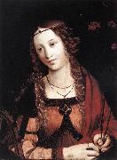 PIAZZA, Callisto St Catherine of Alexandria fh USA oil painting artist
